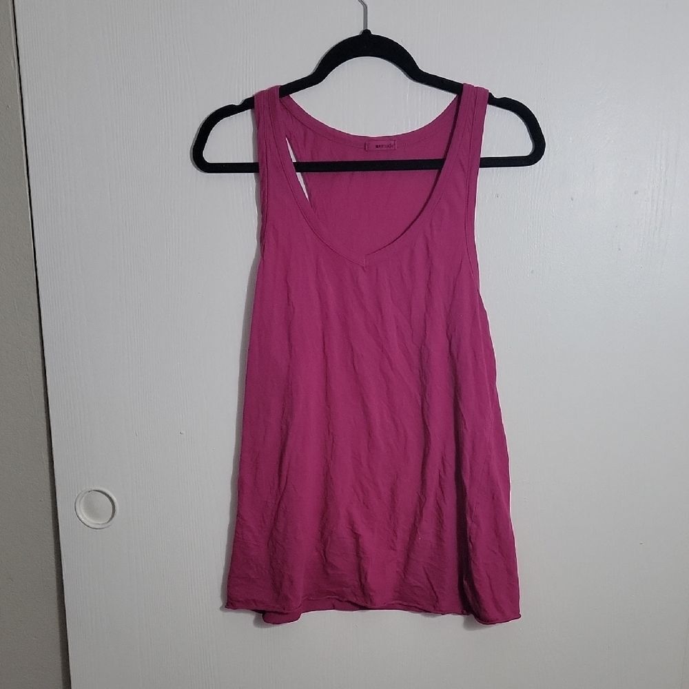 Women's Pink Sleeveless Top